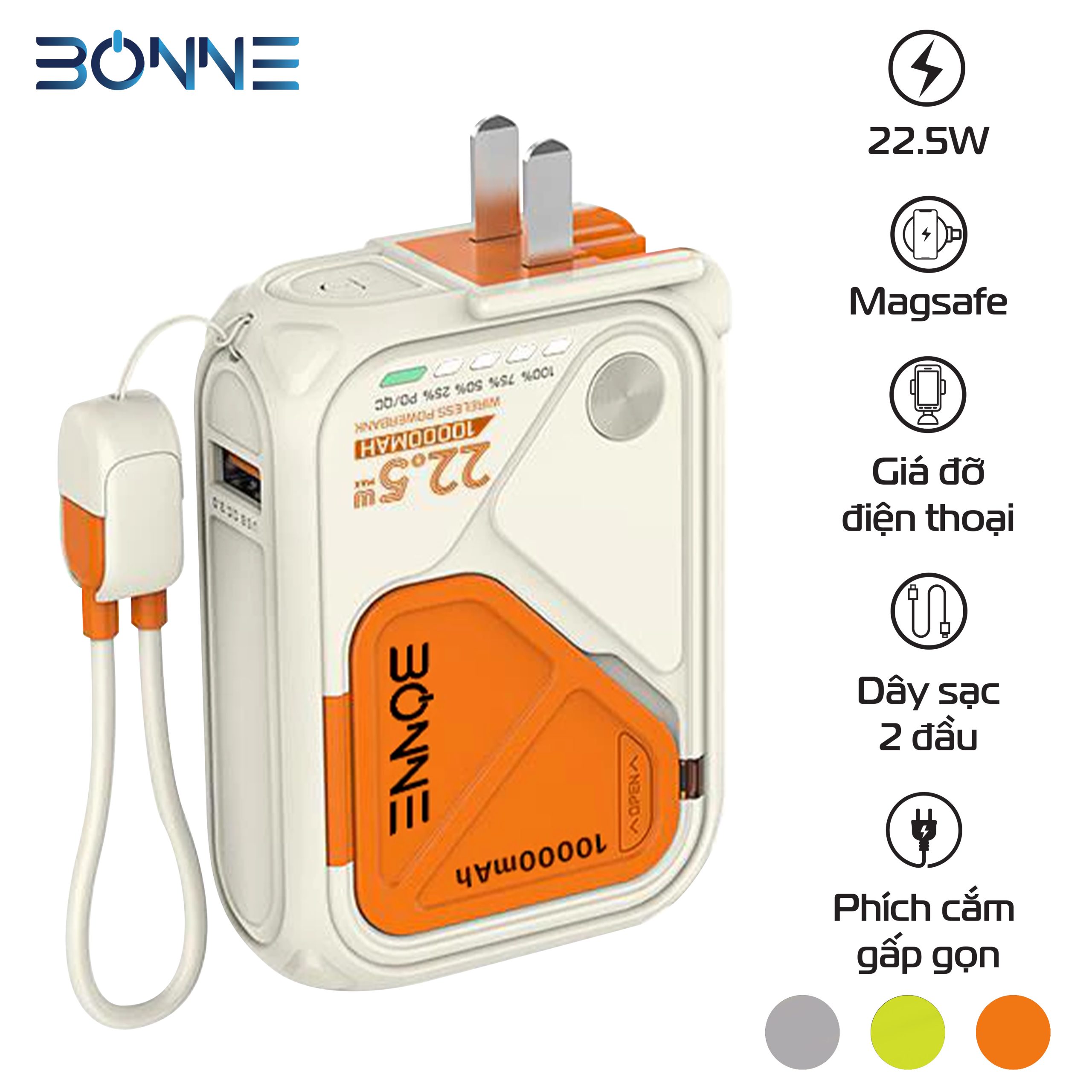 Sạc Dự Phòng Bonne BP08